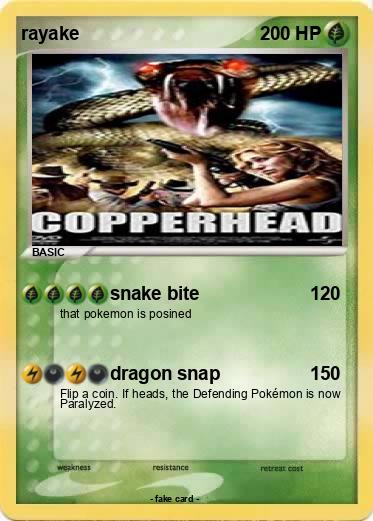 Pokemon rayake