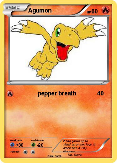 Pokemon Agumon