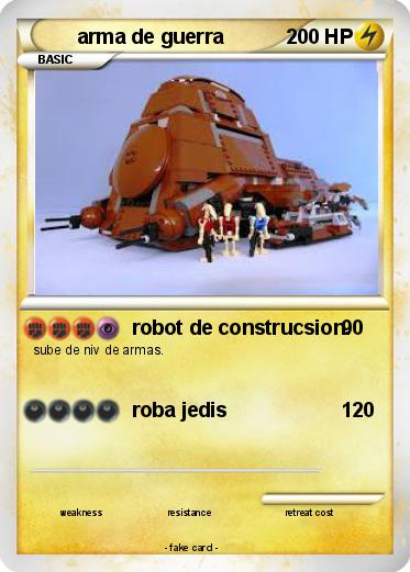 Pokemon arma de guerra