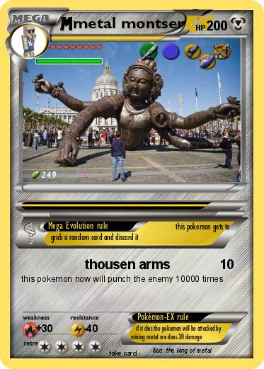 Pokemon metal montser