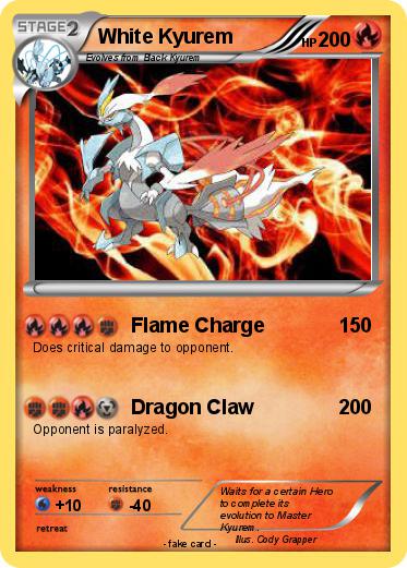 Pokemon White Kyurem