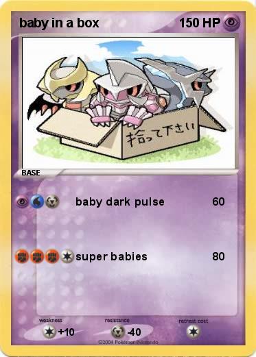 Pokemon baby in a box