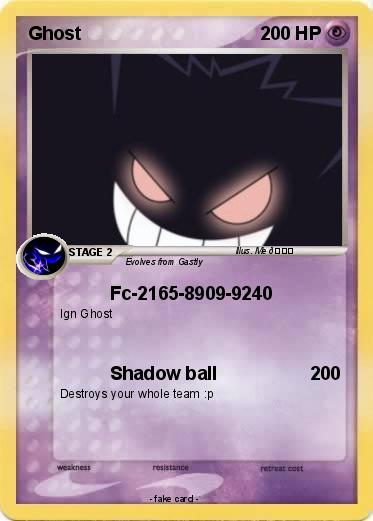 Pokemon Ghost
