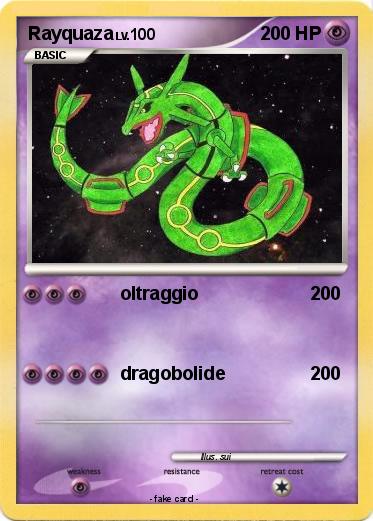 Pokemon Rayquaza