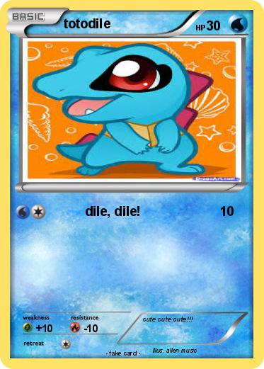 Pokemon totodile