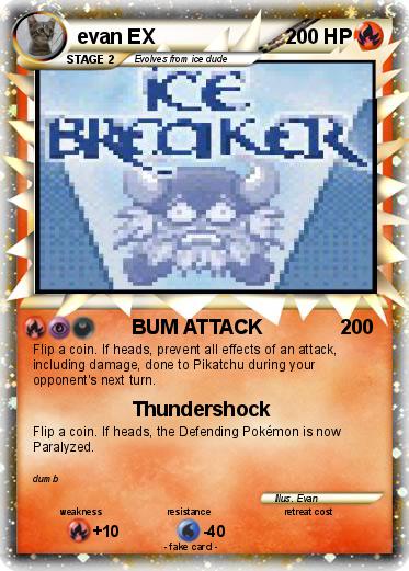 Pokemon evan EX