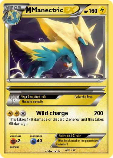 Pokemon Manectric Pokemon Manectric