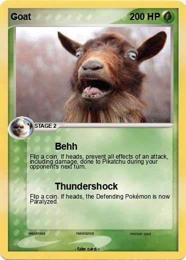 Pokemon Goat