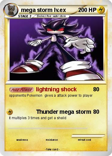 Pokemon mega storm lv.ex