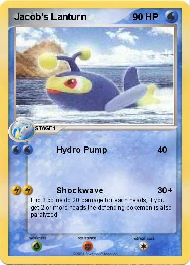 Pokemon Jacob's Lanturn