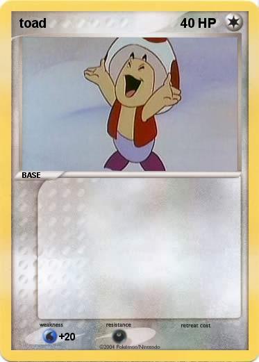 Pokemon toad