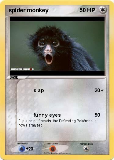 Pokemon spider monkey