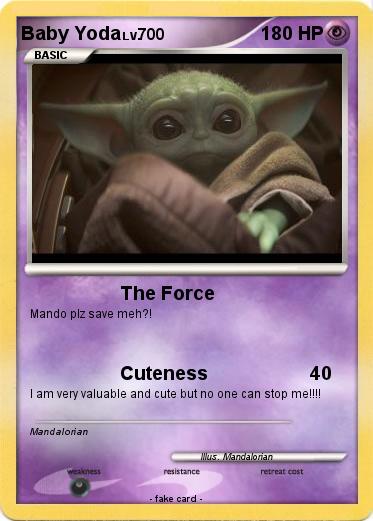 Pokemon Baby Yoda