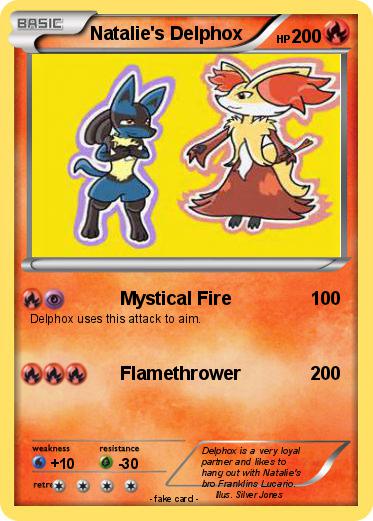 Pokemon Natalie's Delphox