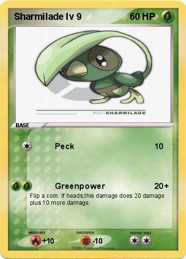 Pokemon Sharmilade lv 9