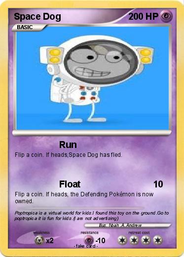 Pokemon Space Dog