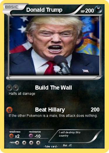 Pokemon Donald Trump