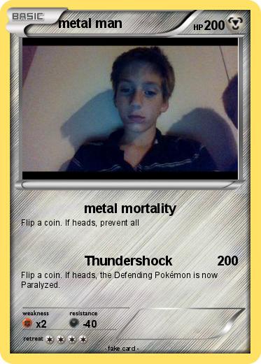 Pokemon metal man