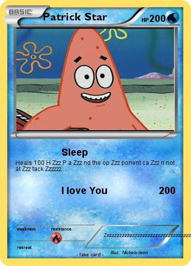 Pokemon Patrick Star