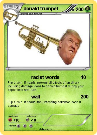 Pokemon donald trumpet
