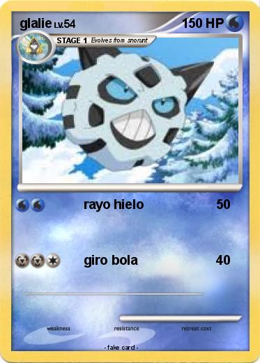 Pokemon glalie