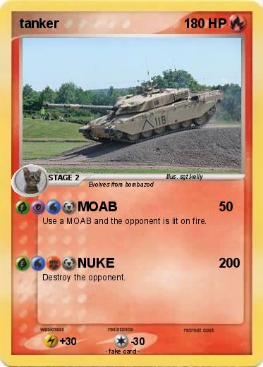 Pokemon tanker