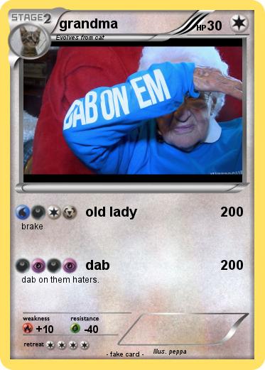 Pokemon grandma