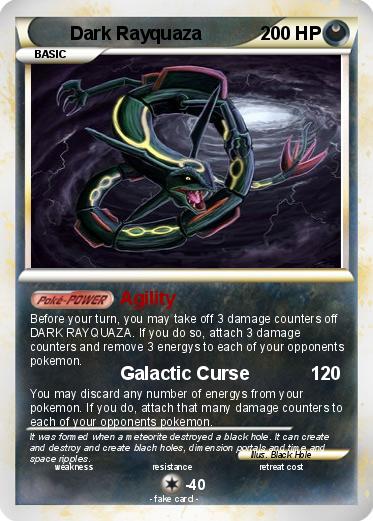 Pokemon Dark Rayquaza