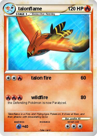 Pokemon talonflame