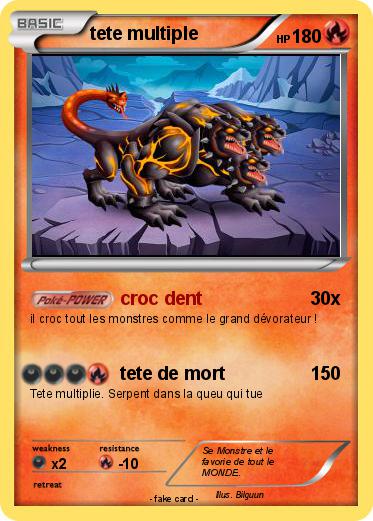 Pokemon tete multiple