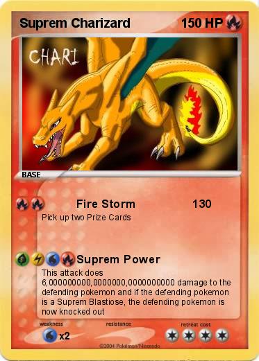 Pokemon Suprem Charizard