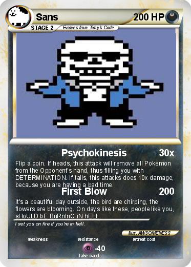 Pokemon Sans