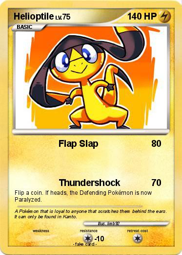 Pokemon Helioptile