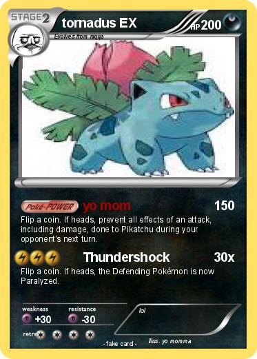 Pokemon tornadus EX