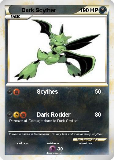 Pokemon Dark Scyther