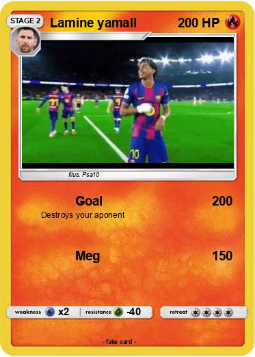 Pokemon Lamine yamall