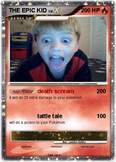 Pokemon THE EPIC KID