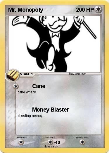 Pokemon Mr. Monopoly