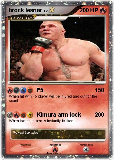 Pokemon brock lesnar