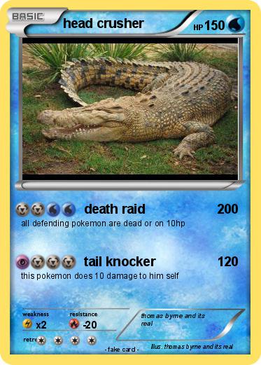 Pokemon head crusher
