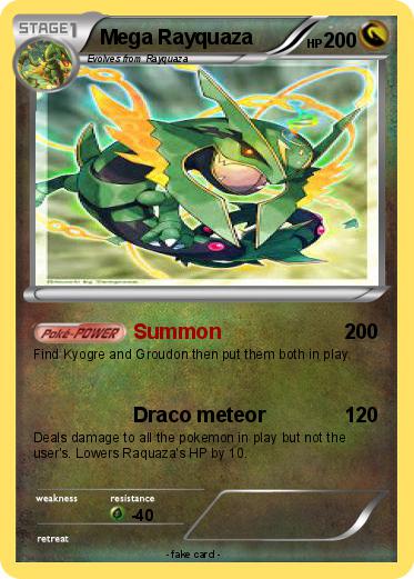 Pokemon Mega Rayquaza