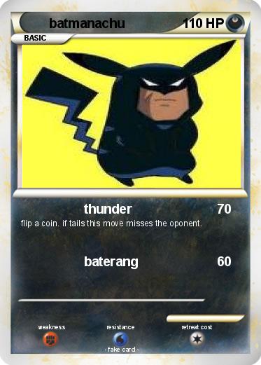 Pokemon batmanachu