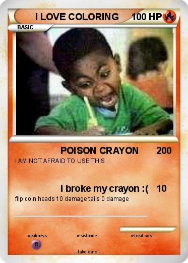 Pokemon I LOVE COLORING