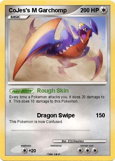 Pokemon CoJes's M Garchomp