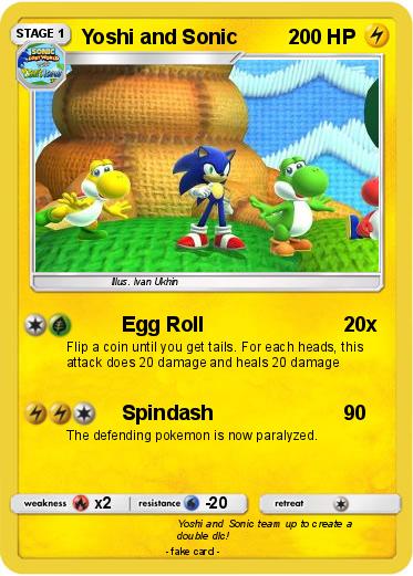 Pokemon Yoshi and Sonic