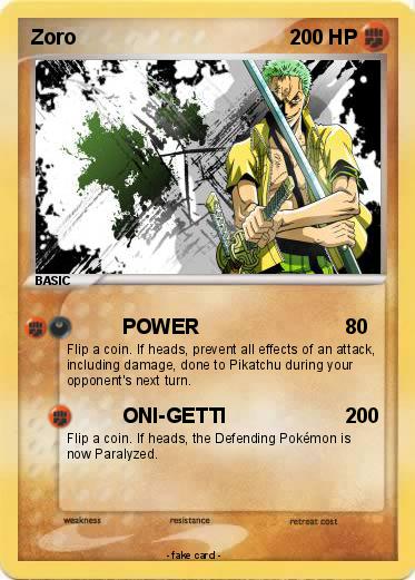 Pokemon Zoro