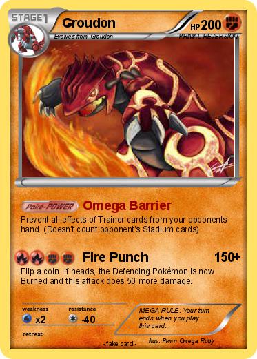 Pokemon Groudon
