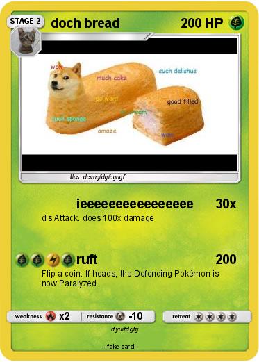 Pokemon doch bread