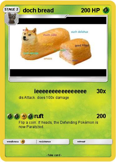 Pokemon doch bread