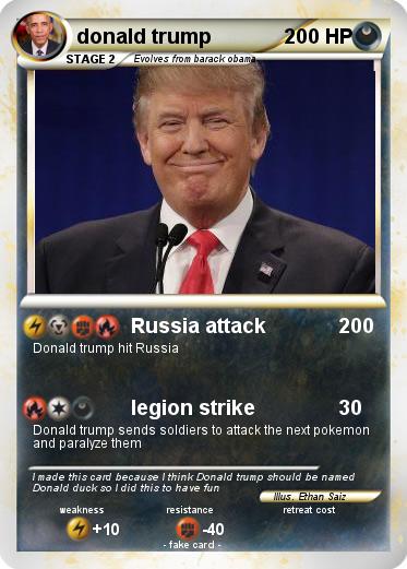 Pokemon donald trump